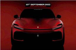 Ferrari Purosangue SUV to be revealed on September 13